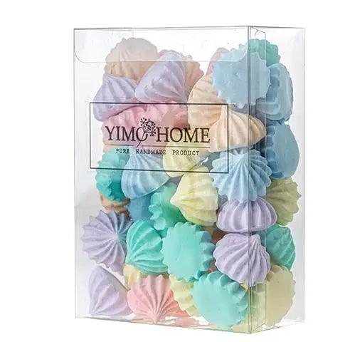 Whimsical 54-Piece Miniature Candy Meringue and Sugar Biscuit Collection for Sweet Decor and Photography