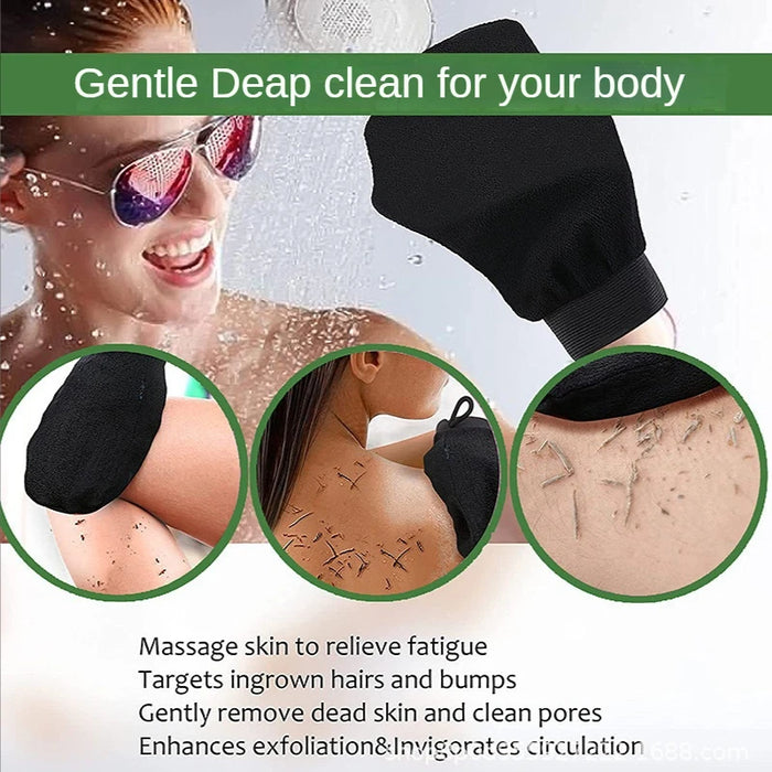 Korean Spa-Inspired Exfoliating Mitt for Silky Skin Transformation