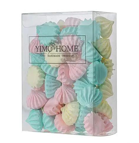 Whimsical 54-Piece Miniature Candy Meringue and Sugar Biscuit Collection for Sweet Decor and Photography