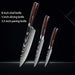 Premium Japanese Damascus Kitchen Knife Set - 1 to 10 Piece Collection for Masterful Culinary Precision