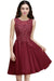 O Neck Tulle Evening Dress