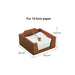 Chic Wooden Tissue Dispenser Set: Enhance Your Dining Atmosphere