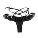 Seductive Lace Hollow Out JK Style Bandage Low Waist Panties for Women