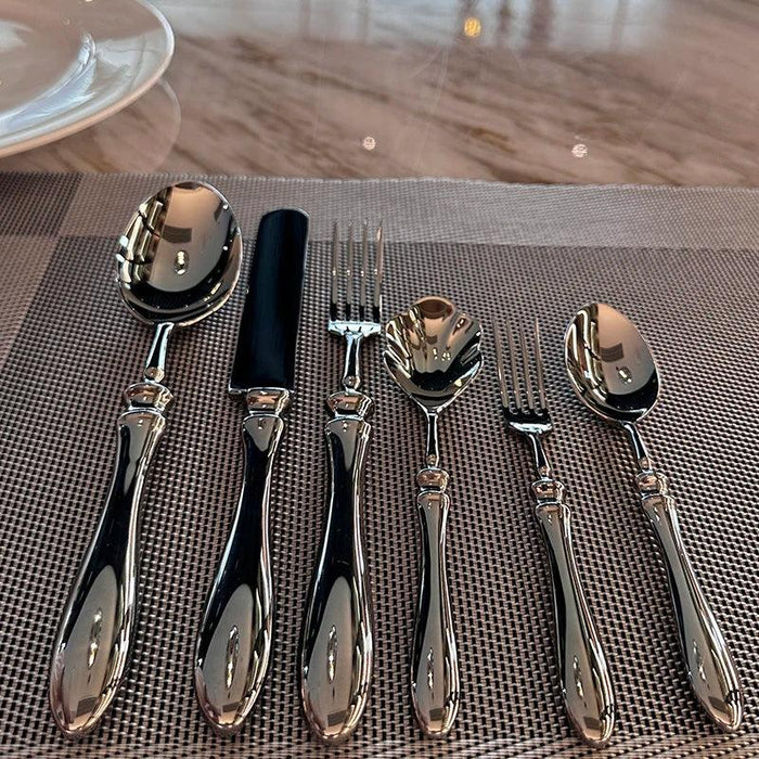 Sophisticated German Crafted Roman Stainless Steel Dining Collection