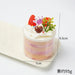 Charming Realistic Faux Cupcake Decoration - 8.5cm PVC Dessert Display