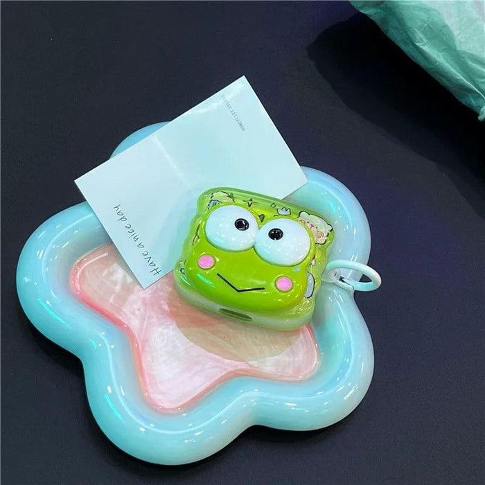 Charming Sanrio 3D Keroppi AirPods & Pro Case - Fun and Reliable Earphone Protector