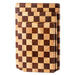 Artisan Acacia Wood Cutting Board with Unique Checkerboard Pattern - Non-slip Solid Wood Kitchen Essential