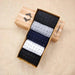 5 Pairs of Comfortable Men's Medium Tube Socks in Elegant Gift Box