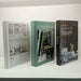 Elegant 3-Piece Decorative Faux Book Set for Home Décor