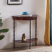 Chic European Wooden Console Table - Stylish Accent for Home Entryways