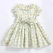 Adorable Floral Smocked Dress for Toddler Girls - Crafted with Love in Spanish Boutique Style A1335