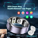 Titanium Smart Health Tracking Ring with Waterproof Capabilities