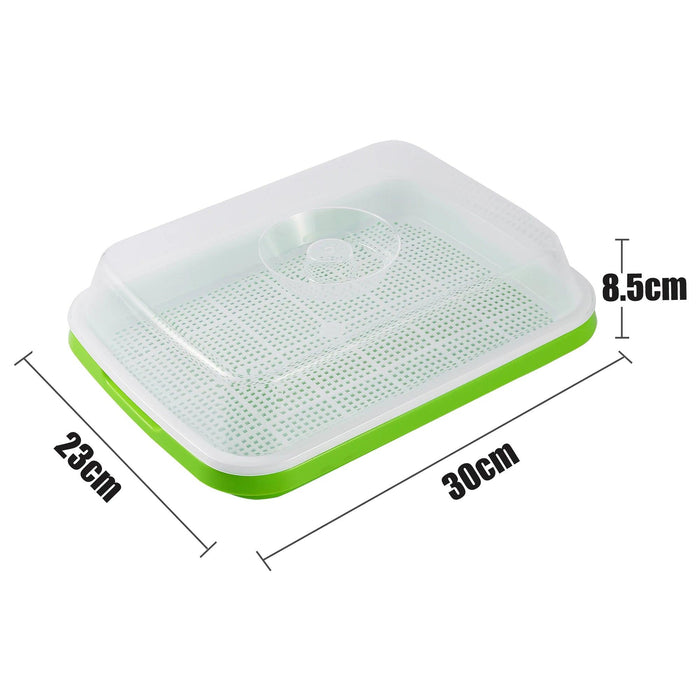 Sustainable Home Sprout Growing Kit - Easy Green & White Seed Tray Solution