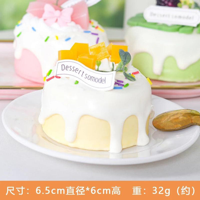 Realistic Dessert Cup Ornaments Set - 1/6PCS Simulation Cake Props for Stunning Photography and Decoration