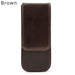 Elegant Genuine Leather Pen Organizer - Stylish Storage for Office and Travel