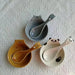 Whimsical Cartoon Relief Ceramic Sauce Bowl with Spoon for Hot Pot and BBQ Delight