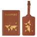 Stylish RFID-Blocking Passport Holder with Card Organizer for Travelers