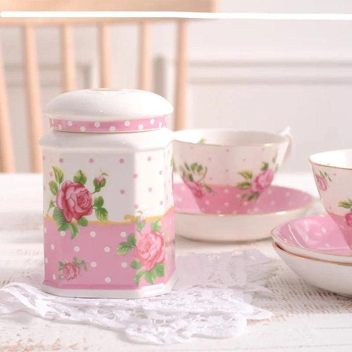 Elegant Nordic Bone China Tea Party Tableware Collection for Luxurious Moments