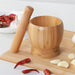 Garlic Mashing Set with Mortar and Pestle - Kitchen Essential for Crushing Garlic and Spices