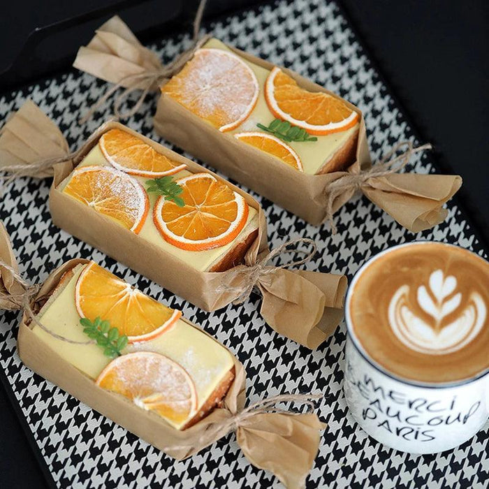 Artisan Cheese Sandwich Model with Vibrant Citrus Accents - Perfect for Home Decor and Photography Use