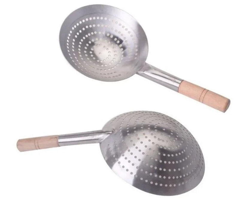 Ultimate Stainless Steel Strainer Collection - Essential Kitchen Tool Set with Ergonomic Handles and Multiple Sizes