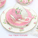 Elegant Nordic Bone China Tea Party Tableware Collection for Luxurious Moments