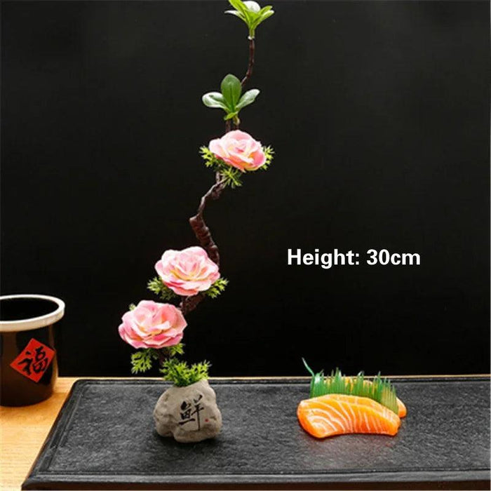 Sophisticated Floral Sushi Platter Set for Elevated Dining Experience