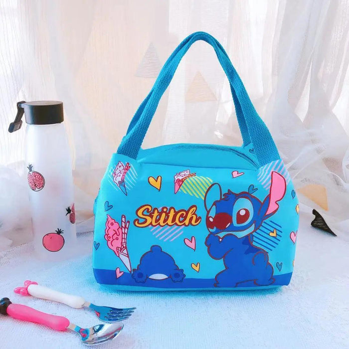 Sanrio Character Insulated Lunch Tote - Adorable Keroppi, My Melody & Badtz Maru Design for School and Office Use