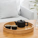 Wooden Tea Soak Tray - Eco-Friendly Wood Plate for Tea Ceremony and Snacks