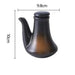 Elegant Japanese Ceramic Jar for Oils and Vinegars - Stylish Culinary Storage Solution