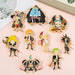 Anime Lover's One Piece Character Enamel Pins Collection - Stylish Jewelry Set for Fans