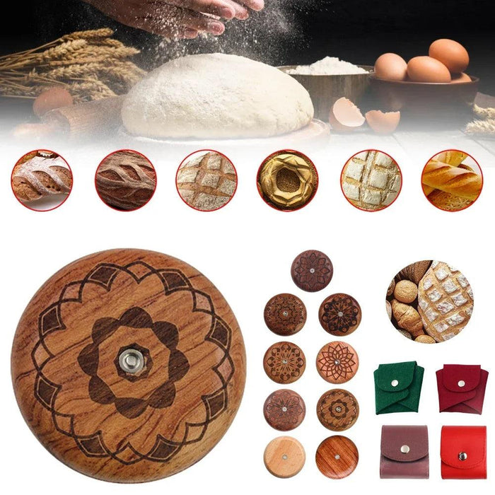 Professional Bread Lame Scoring Set with 5 Interchangeable Blades and Protective Leather Cover