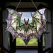 Contemporary Acrylic Bat Suncatcher Halloween Decor