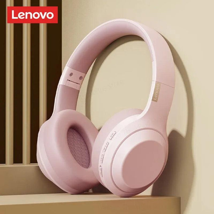 Lenovo TH10 Wireless ANC Stereo Headphones with Powerful Bass and Sweat-Resistant Design