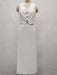 Sophisticated 2-Piece Floral Waistcoat and Flowing Skirt Set for Women