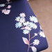 Chic Dark Blue Floral Slipcover for Nordic-Inspired Chairs