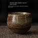 Artisan Japanese Stoneware Tea Cups for Authentic Kung Fu Tea Ceremonies