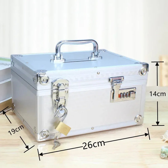 Savings Security Vault - Combination Lock Storage Box for All Ages