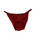 Silk Flower Print Low Waist Breathable Panties for Women in M-2XL, 6 Vibrant Colors