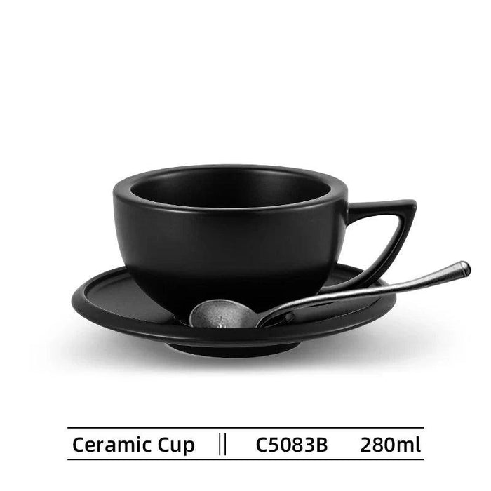 Elegant Ceramic Coffee Mug Set for the Discerning Coffee Lover