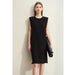 Summer Women's Chic Minimalist Sleeveless Knit Dress