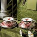 Elegant Vintage French Rose Tea Cup and Saucer Set for Memorable Gatherings