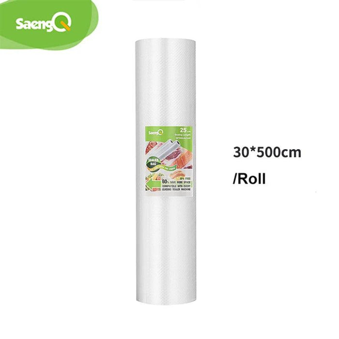 5-Pack Premium Sous Vide Vacuum Sealer Rolls - Customizable Lengths for All Sealers