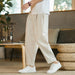 Cotton-Linen Summer Casual Trousers for Men