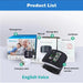 Rechargeable Smart Voice-Activated Blood Pressure Monitor with Touch Control