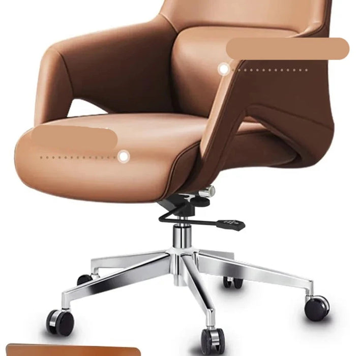 Luxury Ergonomic Leather Gaming and Office Chair with Multifunctional Design