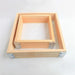 Elegant Honeycomb Cake Decorating Set with Wooden Display Stand - Ideal for Bakers and Cake Lovers