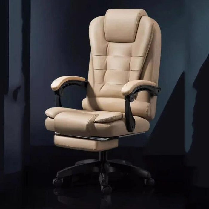 Luxury Black Ergonomic Recliner Chair for Ultimate Gaming and Office Comfort