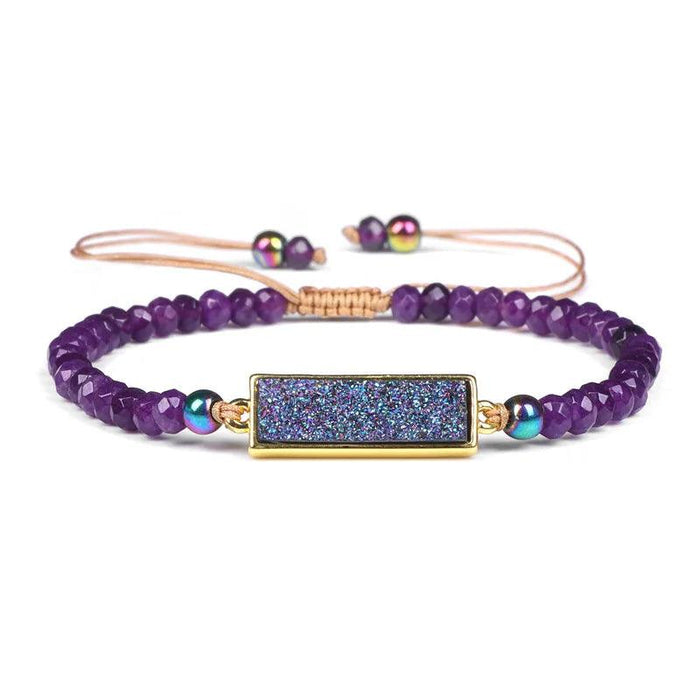 Charming Cat Lovers Beaded Bracelet - Colorful 3mm Jewelry Gift for Women and Girls