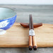 Artisan Wooden Japanese Chopsticks with Anti-Roll Design - Elevate Your Dining Experience